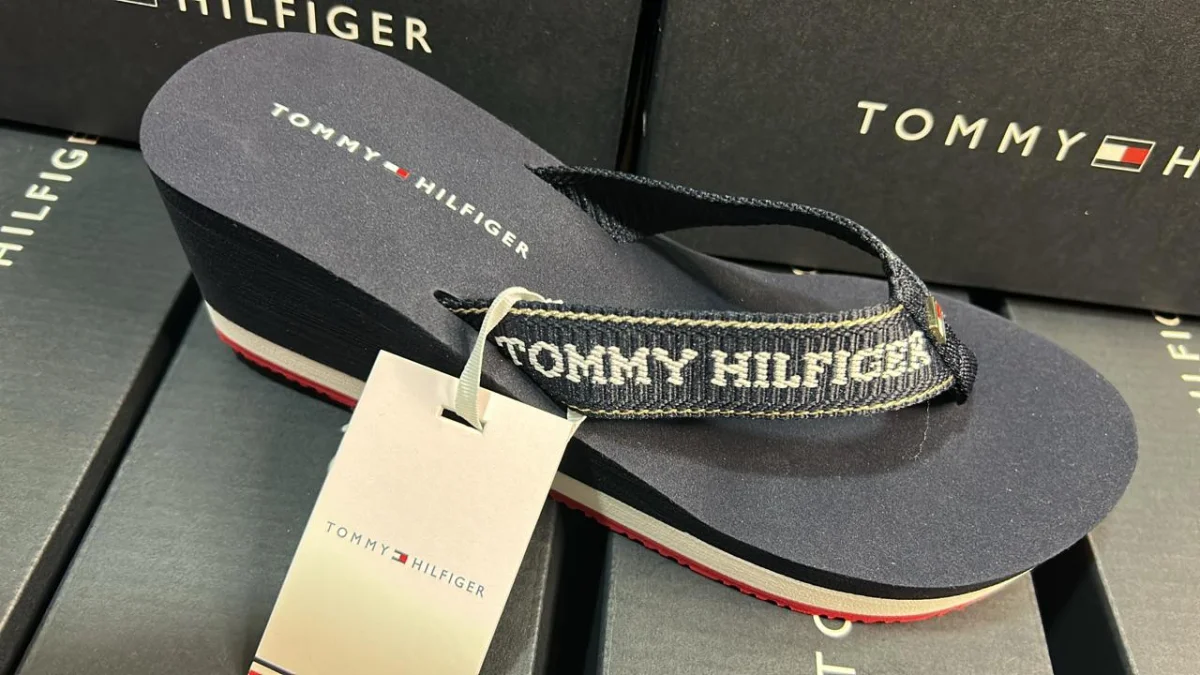 Sandalias Tommy - Tacón Alto - Blue/Red