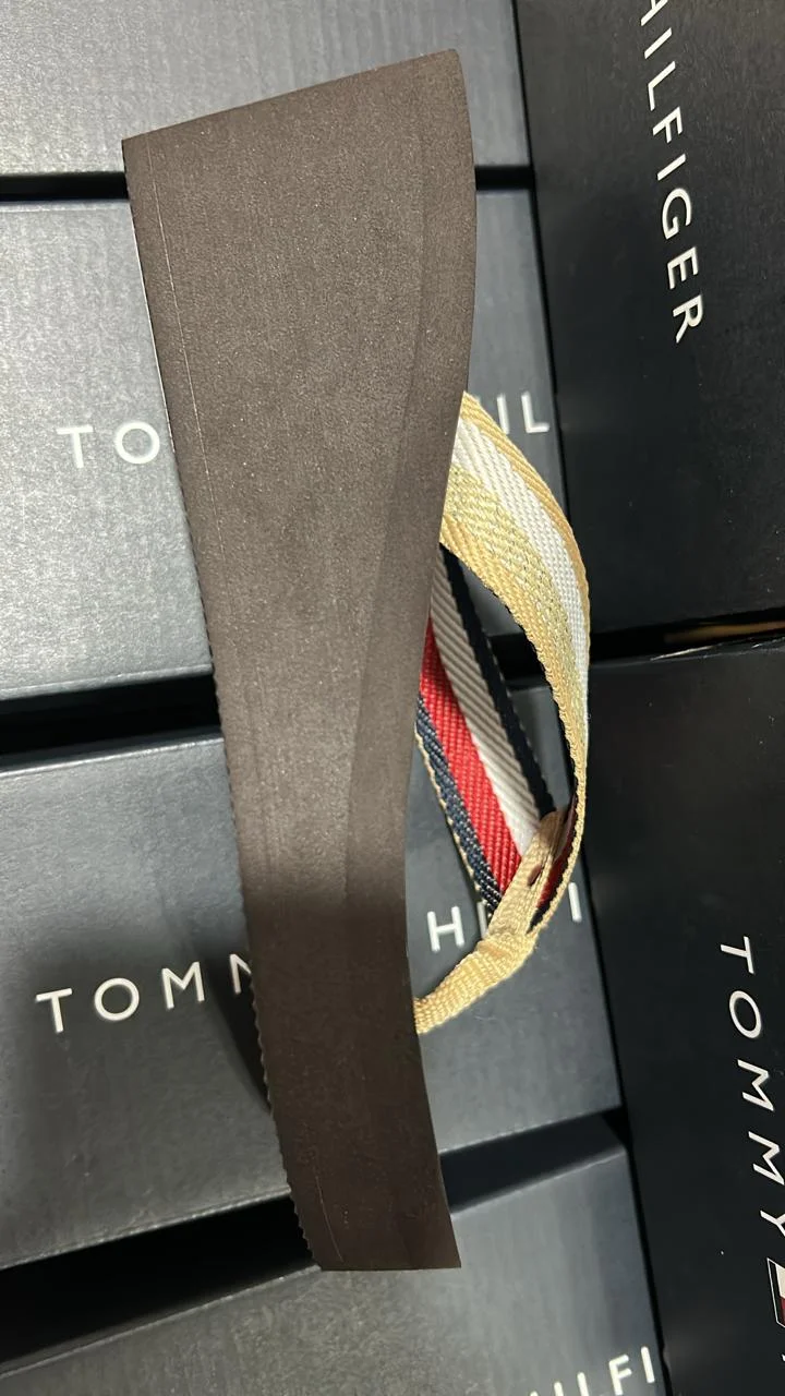 Sandalias Tommy - Tacón Alto - Café/Beige