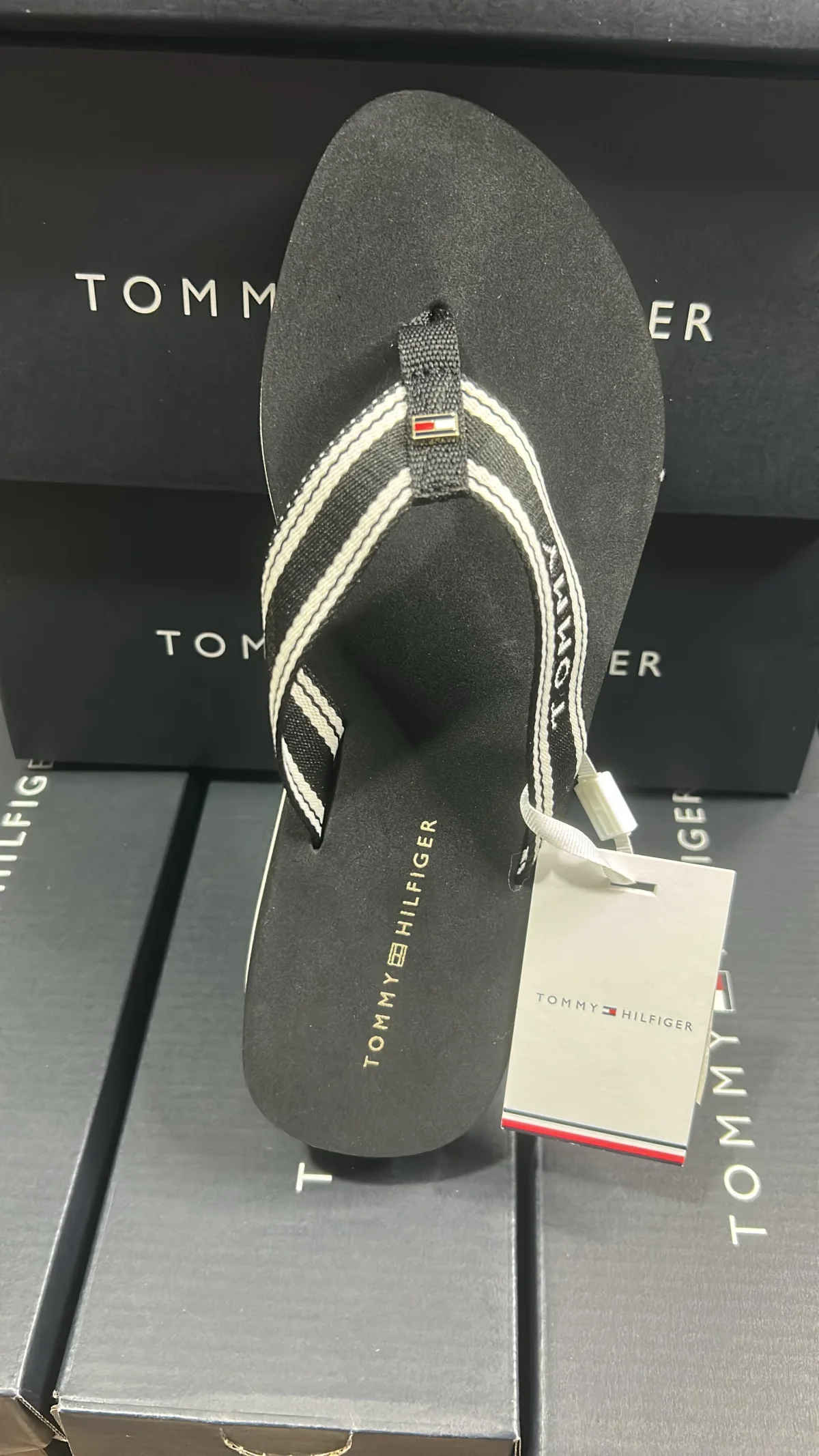 Sandalias Tommy - Media alta - Negro