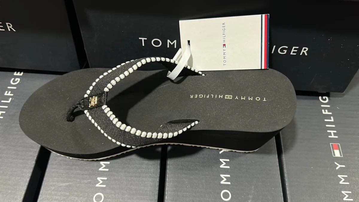 Sandalias Tommy - Tacón 6 cms - Black Sandal
