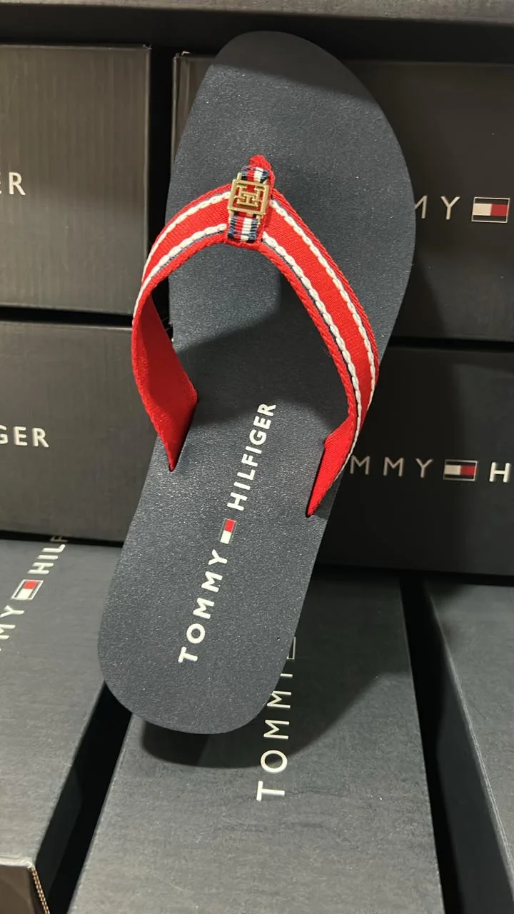 Sandalias Tommy - Tacón Alto - Red/Blue