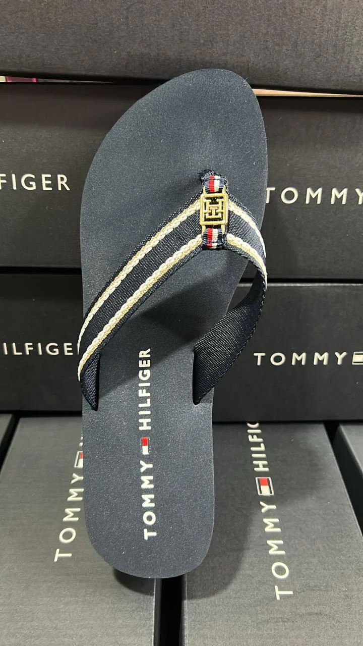 Sandalias Tommy - Blue Golden - Tacón Alto