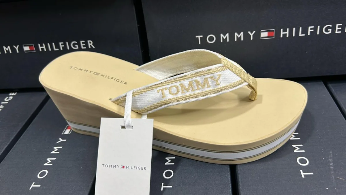 Sandalias Tommy - Tacón 6 cms - Cream