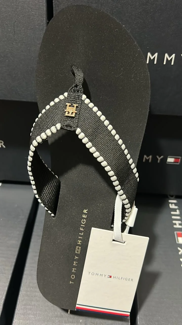 Sandalias Tommy - Tacón 6 cms - Black Sandal