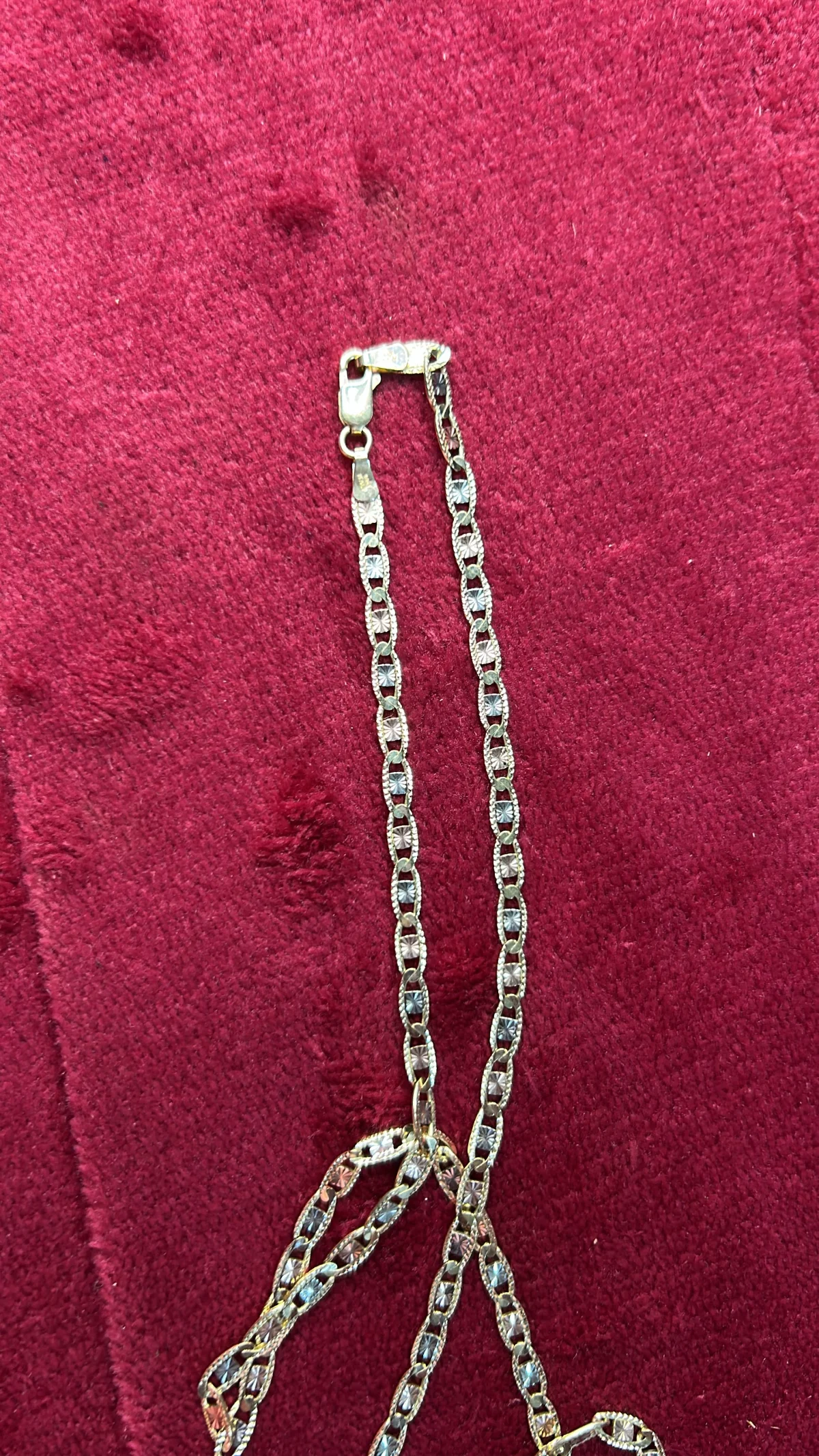 Cadena de Oro Italiano Valentino