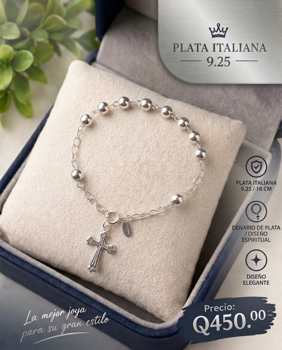 Denario de Plata Italiana 9.25