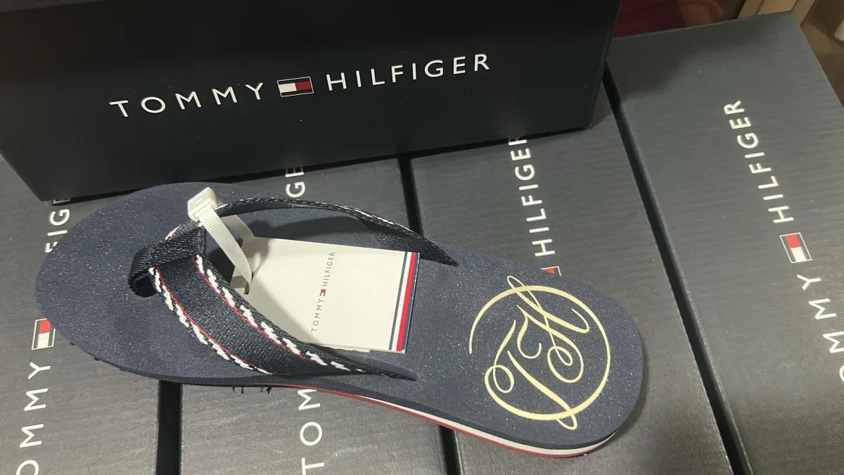 Sandalias Tommy - Azul- Bordado