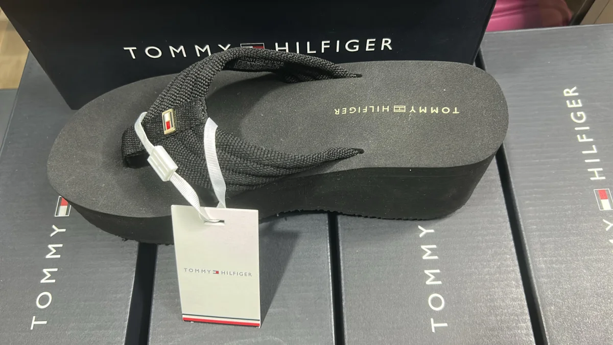 Sandalias Tommy - Alta - Negro