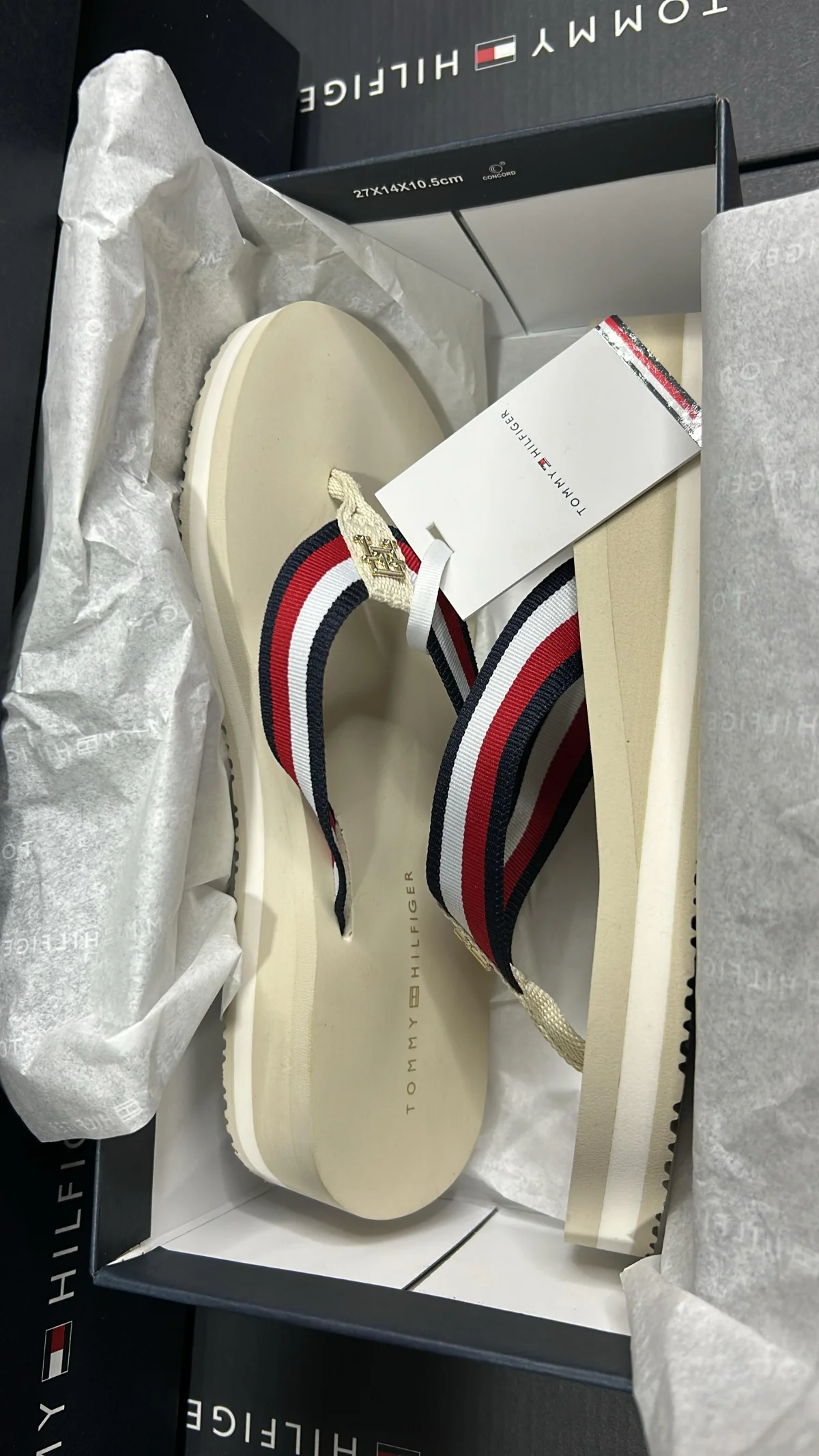 Sandalias Tommy - Media alta: 3.5 cms - Wedge Beach